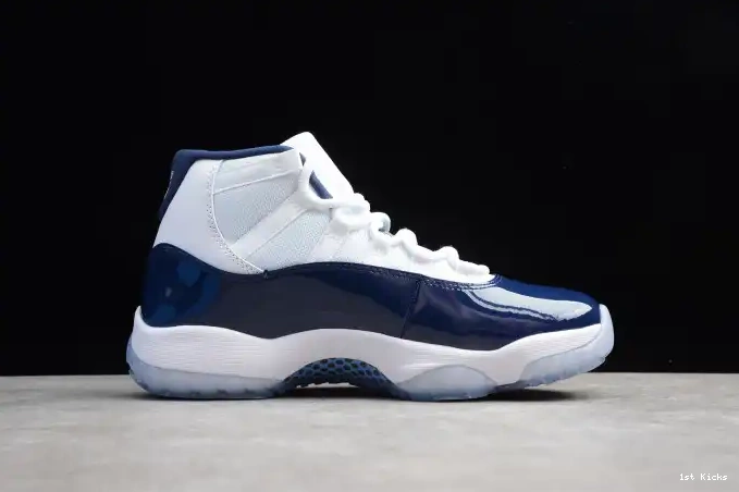 1st Kicks Shoes 378037-123 Air 11 Jordan Retro Navy Midnight 0512